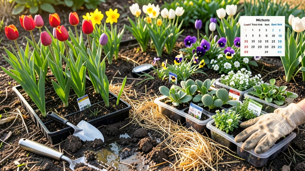 When Can You Plant Flowers in Michigan: Local Frost Dates by County Heat Maps
