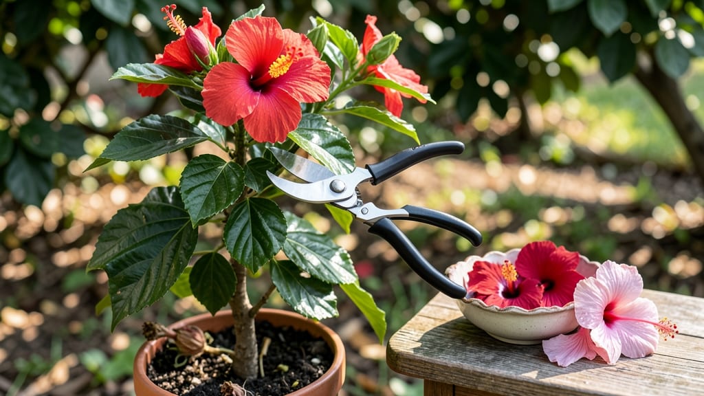 When to Harvest Hibiscus Flowers for Tea: Color Shift Test & Taste Guide