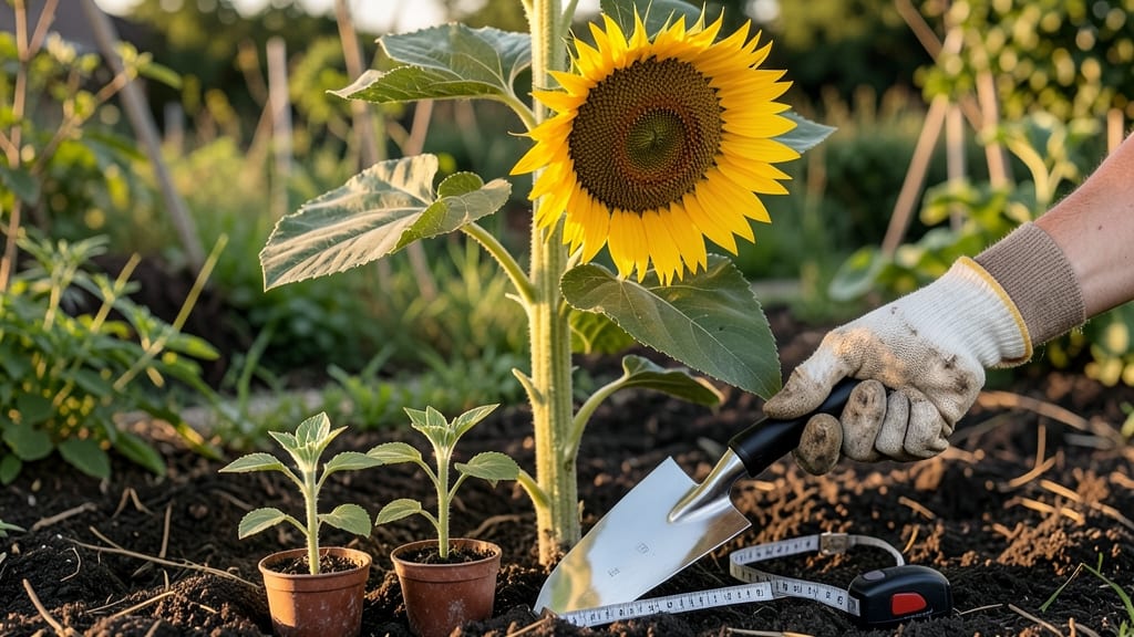 Mammoth Sunflower Plant Spacing: Proven Layouts for Towering Stalks Without Crowding