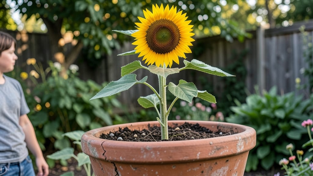 How Tall Do Sunflowers Grow in Pots: Dwarf Varieties That Fit Small Spaces