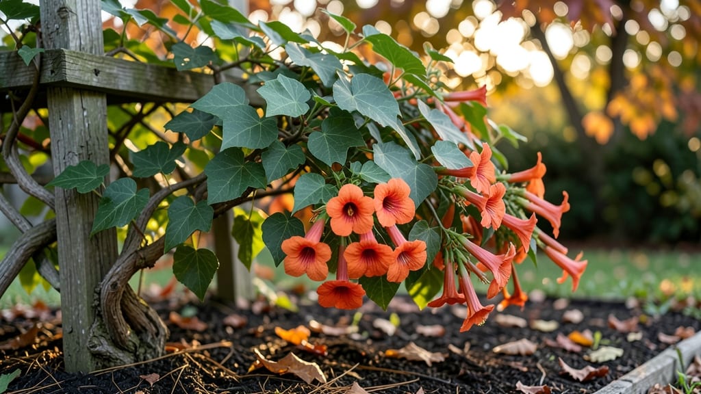 Orange Trumpet Vine Flowering Season: Peak Bloom Months by Region
