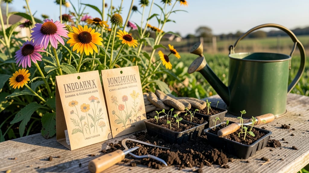 When to Plant Wildflower Seeds in Indiana: Frost-Date Triggers by USDA Zone 6a