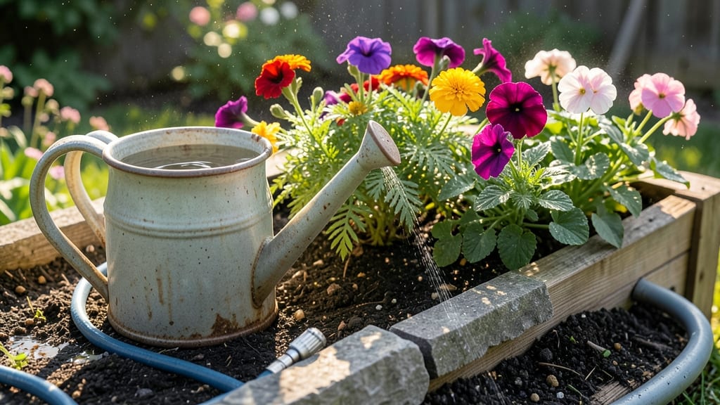 When Is the Best Time to Water Flowers: Morning Routine for Healthy Roots and Zero Waste