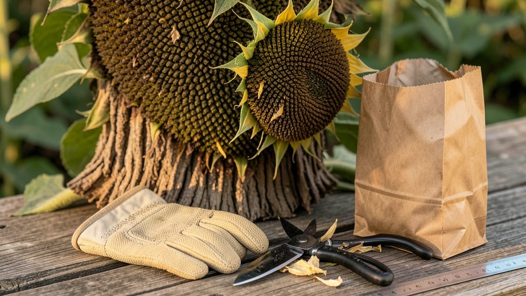 When to Pick Sunflower Seeds: Seed-Head Color Shift Signals Ripeness