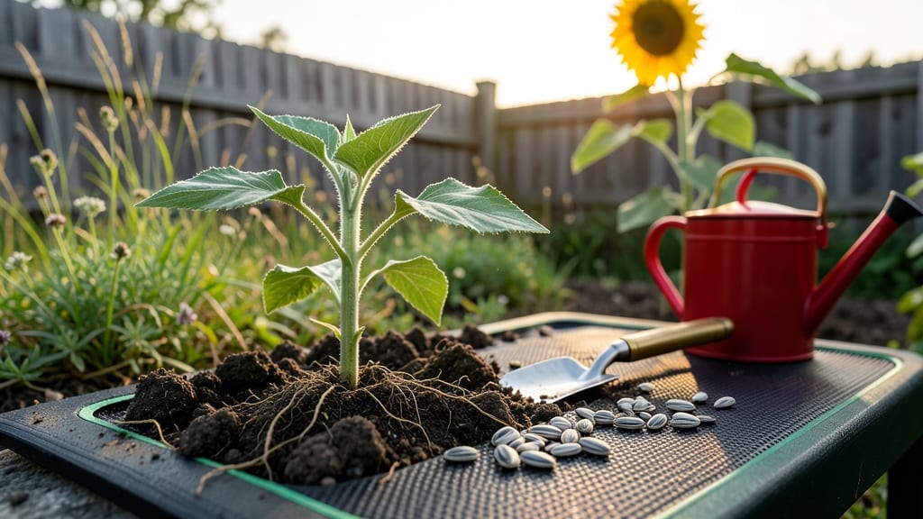 Planting Sunflower Seeds Outdoors: Direct-Sowing Depths for Fast Germination
