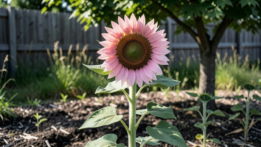 Pink Giant Teddy Bear Sunflowers: How to Grow Towering 10-Foot Stalks in Your Garden