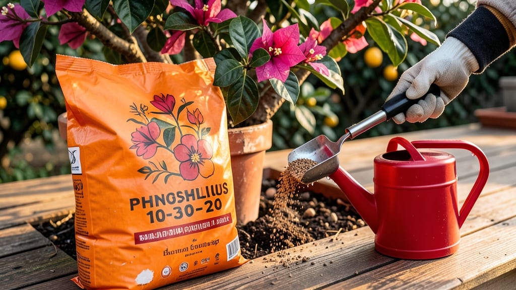 Bougainvillea Fertilizer for Flowering: Bloom Boost Formula with Exact N-P-K Ratios