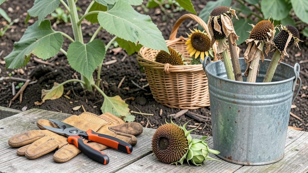 When to Cut Down Sunflowers: Exact Stages for Seed Saving vs. Fall Decor