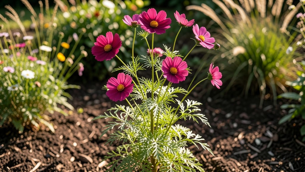 Cosmos Flower Height: Dwarf vs Giant Varieties and Growth Stages